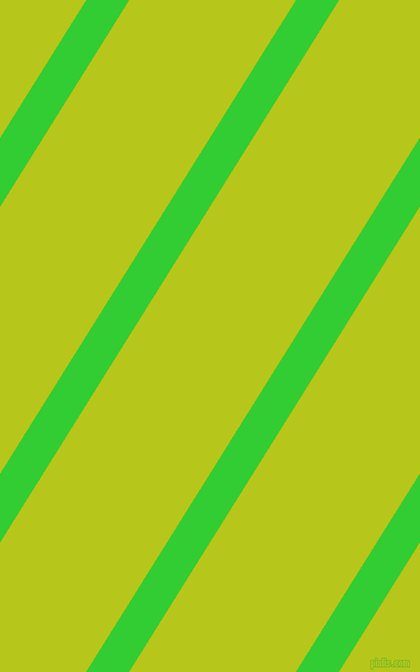 58 degree angle lines stripes, 33 pixel line width, 128 pixel line spacing, Lime Green and Rio Grande angled lines and stripes seamless tileable