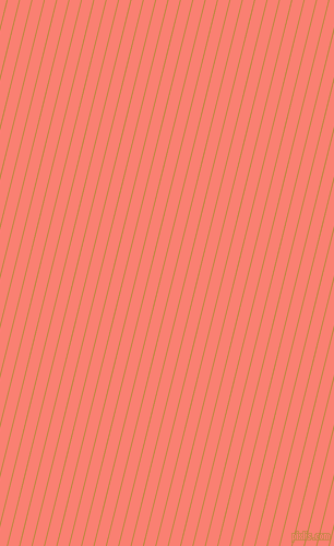 76 degree angle lines stripes, 1 pixel line width, 10 pixel line spacing, Marigold and Salmon angled lines and stripes seamless tileable