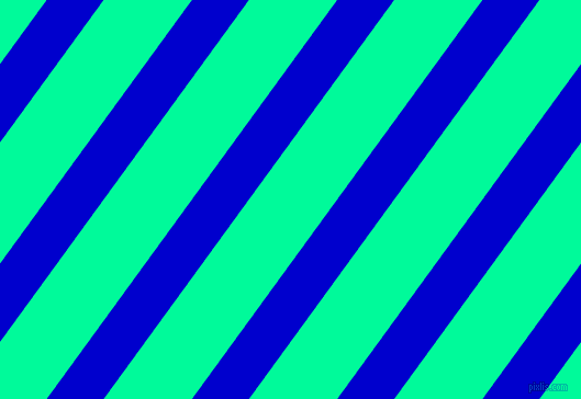 54 degree angle lines stripes, 42 pixel line width, 65 pixel line spacing, Medium Blue and Medium Spring Green angled lines and stripes seamless tileable