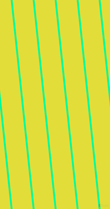 96 degree angle lines stripes, 6 pixel line width, 65 pixel line spacing, Medium Spring Green and Starship angled lines and stripes seamless tileable