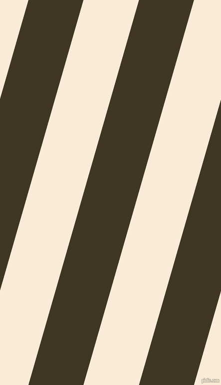 74 degree angle lines stripes, 106 pixel line width, 107 pixel line spacing, Mikado and Antique White angled lines and stripes seamless tileable