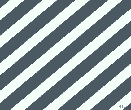 40 degree angle lines stripes, 30 pixel line width, 38 pixel line spacing, Mint Cream and Fiord angled lines and stripes seamless tileable