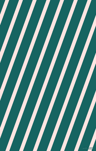 70 degree angle lines stripes, 12 pixel line width, 30 pixel line spacing, Misty Rose and Blue Stone angled lines and stripes seamless tileable