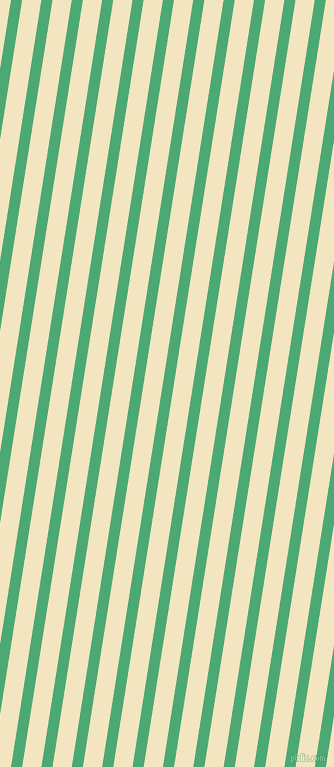 81 degree angle lines stripes, 11 pixel line width, 19 pixel line spacing, Ocean Green and Milk Punch angled lines and stripes seamless tileable