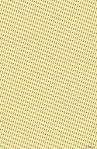 75 degree angle lines stripes, 1 pixel line width, 6 pixel line spacing, Pale Brown and Pale Goldenrod angled lines and stripes seamless tileable