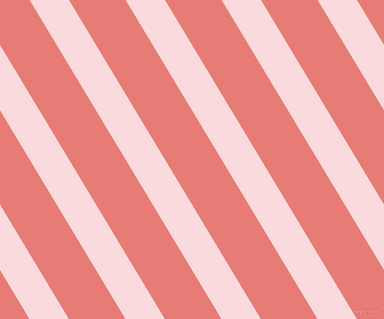 121 degree angle lines stripes, 48 pixel line width, 69 pixel line spacing, Pale Pink and Geraldine angled lines and stripes seamless tileable