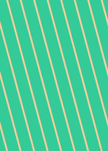 105 degree angle lines stripes, 6 pixel line width, 37 pixel line spacing, Peach-Orange and Shamrock angled lines and stripes seamless tileable