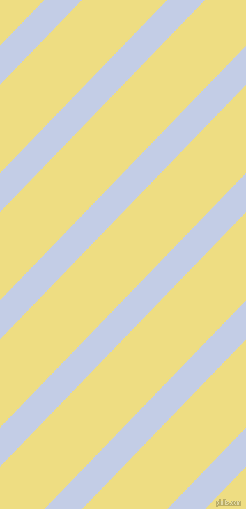 46 degree angle lines stripes, 39 pixel line width, 88 pixel line spacing, Periwinkle and Light Goldenrod angled lines and stripes seamless tileable