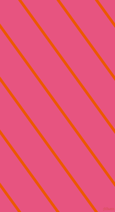 126 degree angle lines stripes, 9 pixel line width, 93 pixel line spacing, Persimmon and Dark Pink angled lines and stripes seamless tileable