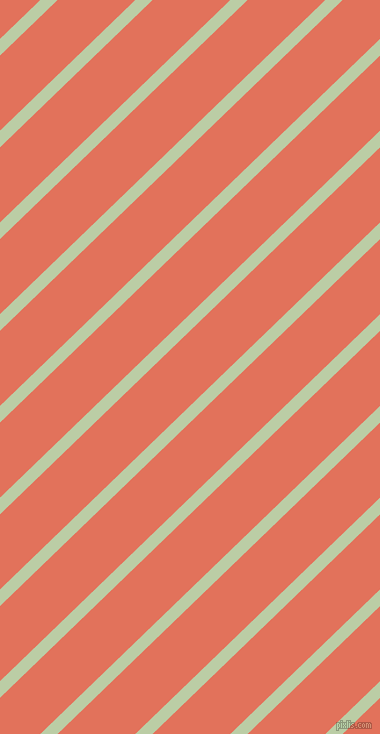 44 degree angle lines stripes, 12 pixel line width, 54 pixel line spacing, Pixie Green and Terra Cotta angled lines and stripes seamless tileable