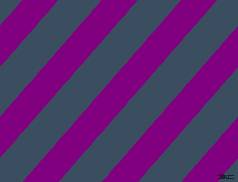 49 degree angle lines stripes, 56 pixel line width, 67 pixel line spacing, Purple and Cello angled lines and stripes seamless tileable