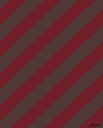 43 degree angle lines stripes, 38 pixel line width, 39 pixel line spacing, Red Berry and Cocoa Bean angled lines and stripes seamless tileable