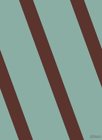 110 degree angle lines stripes, 43 pixel line width, 113 pixel line spacing, Redwood and Sea Nymph angled lines and stripes seamless tileable