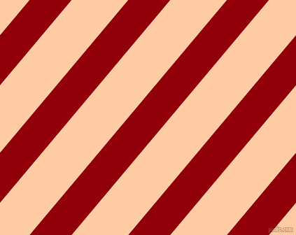 50 degree angle lines stripes, 46 pixel line width, 62 pixel line spacing, Sangria and Peach angled lines and stripes seamless tileable