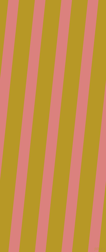 84 degree angle lines stripes, 37 pixel line width, 55 pixel line spacing, Sea Pink and Sahara angled lines and stripes seamless tileable