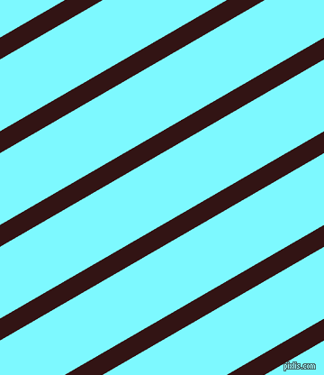 30 degree angle lines stripes, 21 pixel line width, 69 pixel line spacing, Seal Brown and Electric Blue angled lines and stripes seamless tileable