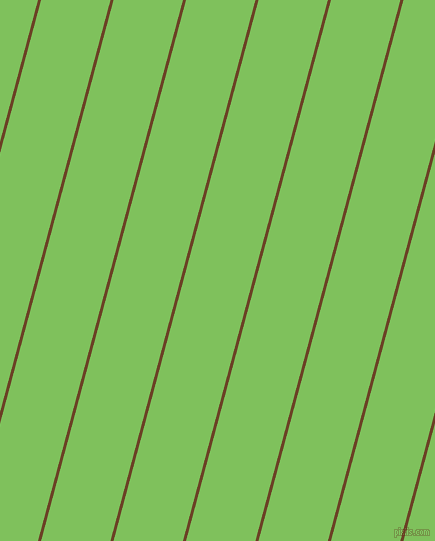 75 degree angle lines stripes, 3 pixel line width, 67 pixel line spacing, Semi-Sweet Chocolate and Mantis angled lines and stripes seamless tileable