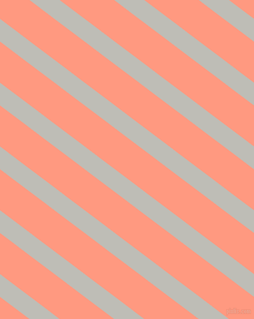 143 degree angle lines stripes, 26 pixel line width, 47 pixel line spacing, Silver Sand and Vivid Tangerine angled lines and stripes seamless tileable