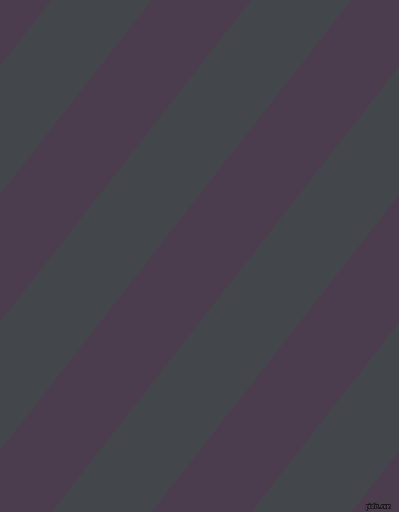 52 degree angle lines stripes, 111 pixel line width, 111 pixel line spacing, Steel Grey and Bossanova angled lines and stripes seamless tileable