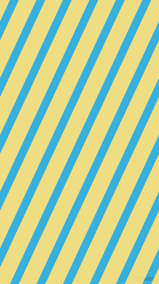 65 degree angle lines stripes, 16 pixel line width, 32 pixel line spacing, Summer Sky and Light Goldenrod angled lines and stripes seamless tileable