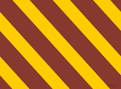 132 degree angle lines stripes, 44 pixel line width, 59 pixel line spacing, Tangerine Yellow and Crab Apple angled lines and stripes seamless tileable