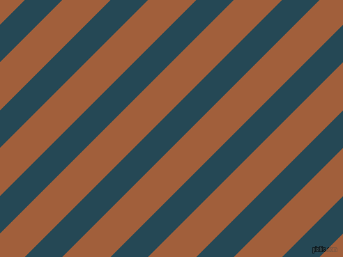 45 degree angle lines stripes, 38 pixel line width, 49 pixel line spacing, Teal Blue and Desert angled lines and stripes seamless tileable