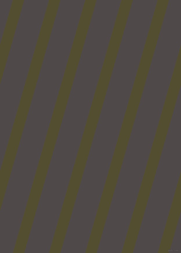74 degree angle lines stripes, 38 pixel line width, 82 pixel line spacing, Thatch Green and Emperor angled lines and stripes seamless tileable