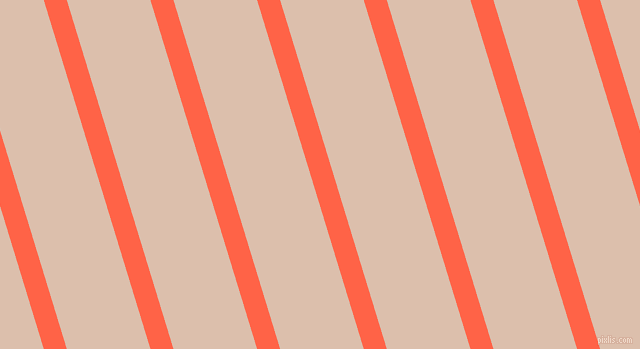 107 degree angle lines stripes, 22 pixel line width, 80 pixel line spacing, Tomato and Just Right angled lines and stripes seamless tileable