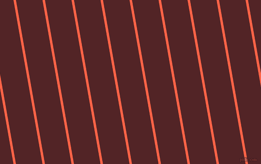 100 degree angle lines stripes, 5 pixel line width, 54 pixel line spacing, Tomato and Lonestar angled lines and stripes seamless tileable