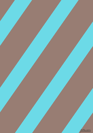 55 degree angle lines stripes, 47 pixel line width, 80 pixel line spacingTurquoise Blue and Hemp angled lines and stripes seamless tileable