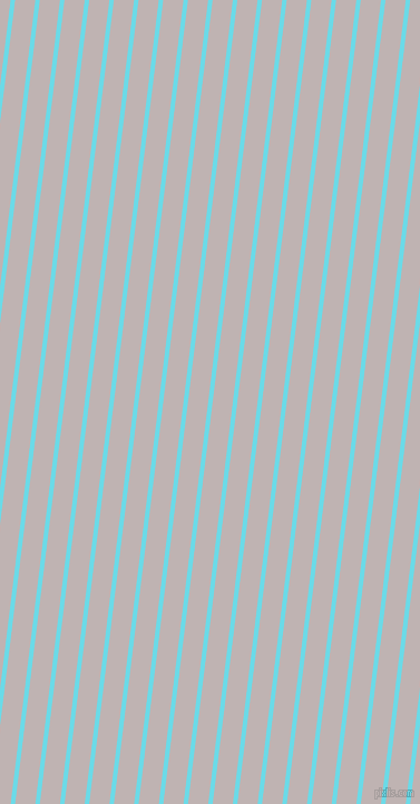 83 degree angle lines stripes, 4 pixel line width, 18 pixel line spacing, Turquoise Blue and Pink Swan angled lines and stripes seamless tileable