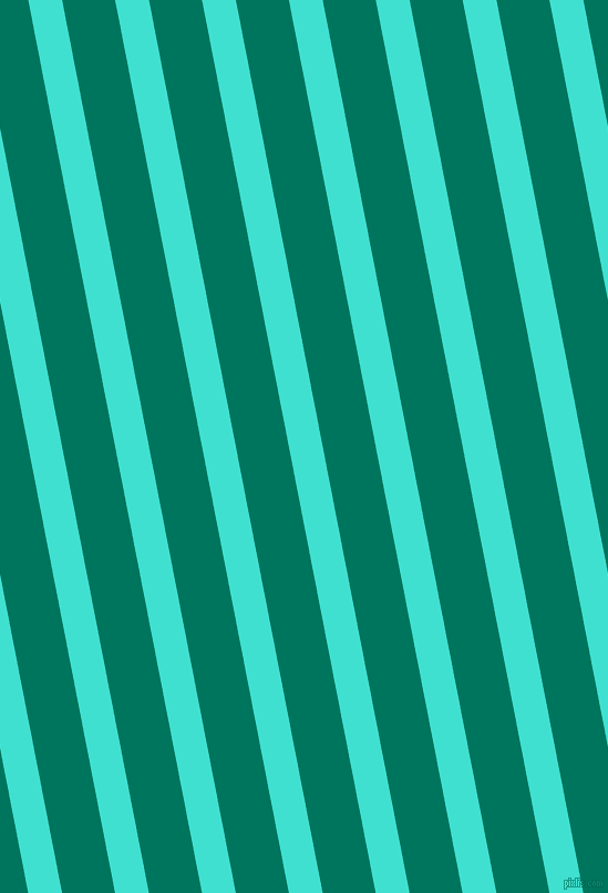 101 degree angle lines stripes, 30 pixel line width, 47 pixel line spacing, Turquoise and Tropical Rain Forest angled lines and stripes seamless tileable