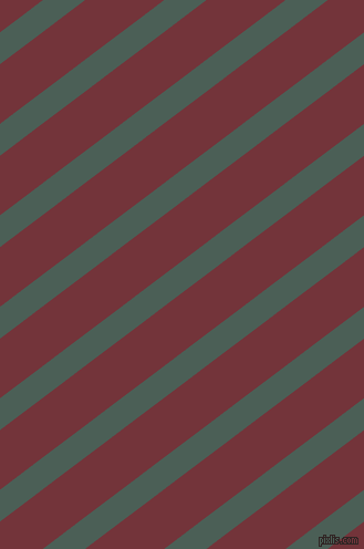 37 degree angle lines stripes, 23 pixel line width, 43 pixel line spacing, Viridian Green and Merlot angled lines and stripes seamless tileable