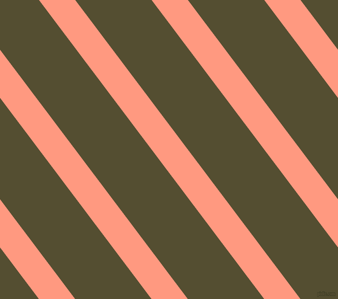 127 degree angle lines stripes, 57 pixel line width, 120 pixel line spacing, Vivid Tangerine and Thatch Green angled lines and stripes seamless tileable