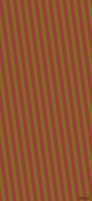 98 degree angle lines stripes, 11 pixel line width, 12 pixel line spacing, Yukon Gold and Mexican Red angled lines and stripes seamless tileable