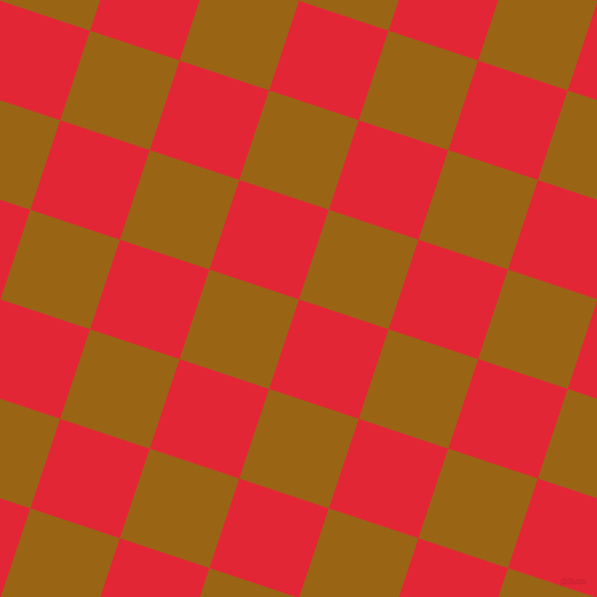 72/162 degree angle diagonal checkered chequered squares checker pattern checkers background, 133 pixel square size, , Alizarin and Golden Brown checkers chequered checkered squares seamless tileable