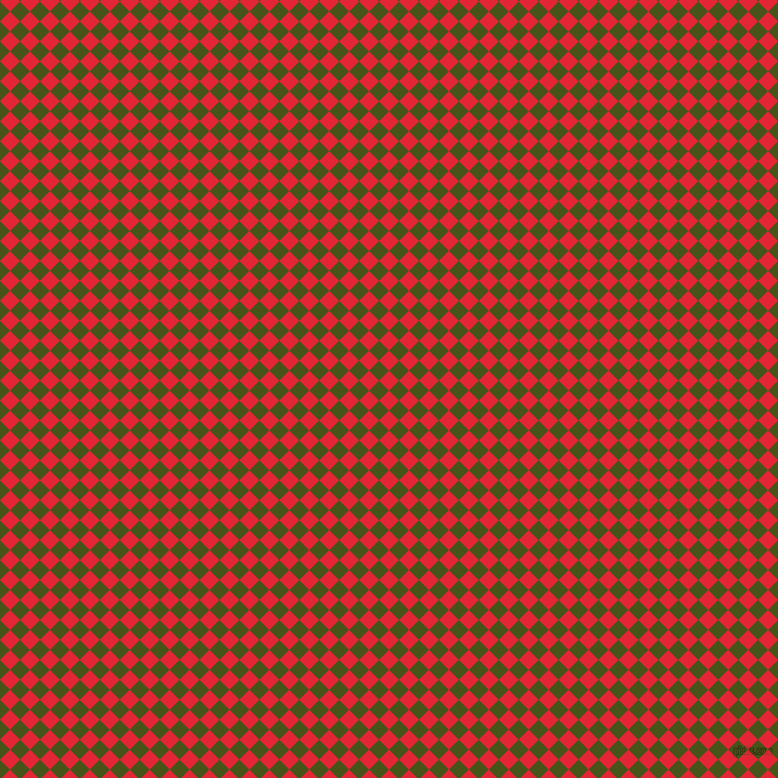 45/135 degree angle diagonal checkered chequered squares checker pattern checkers background, 13 pixel square size, Alizarin and Verdun Green checkers chequered checkered squares seamless tileable
