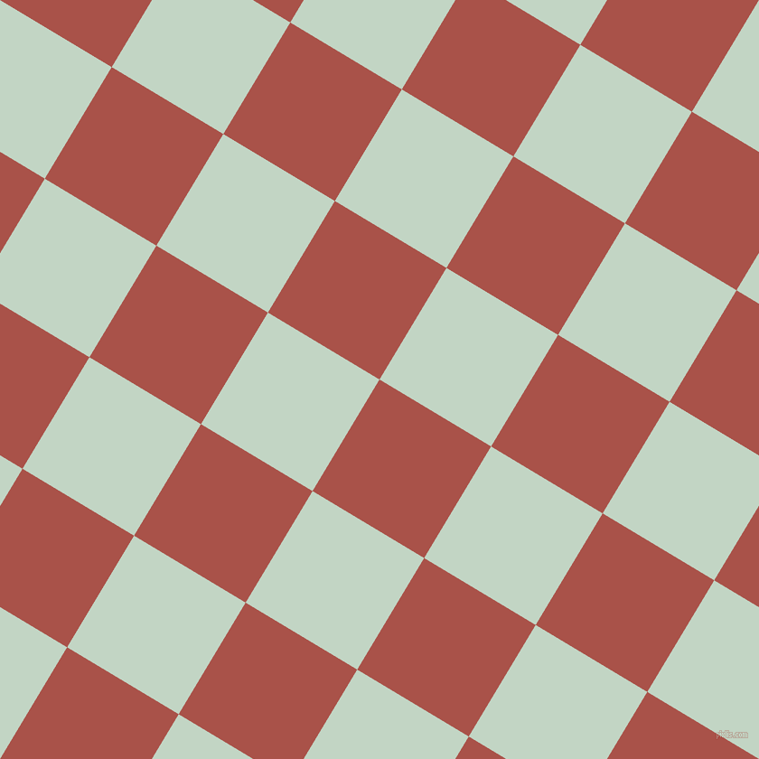 59/149 degree angle diagonal checkered chequered squares checker pattern checkers background, 144 pixel squares size, , Apple Blossom and Sea Mist checkers chequered checkered squares seamless tileable