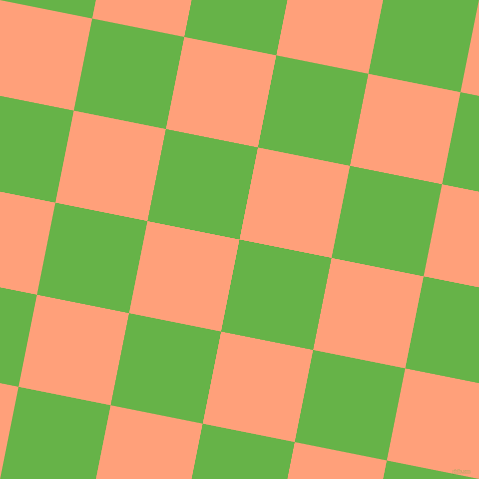 79/169 degree angle diagonal checkered chequered squares checker pattern checkers background, 188 pixel square size, , Apple and Light Salmon checkers chequered checkered squares seamless tileable