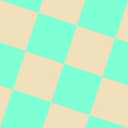 72/162 degree angle diagonal checkered chequered squares checker pattern checkers background, 140 pixel squares size, , Aquamarine and Dutch White checkers chequered checkered squares seamless tileable