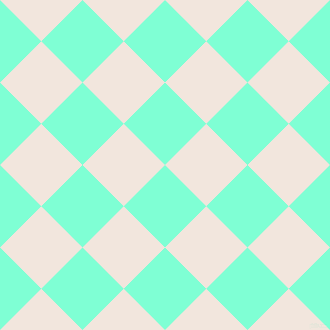 45/135 degree angle diagonal checkered chequered squares checker pattern checkers background, 120 pixel squares size, , Aquamarine and Fantasy checkers chequered checkered squares seamless tileable