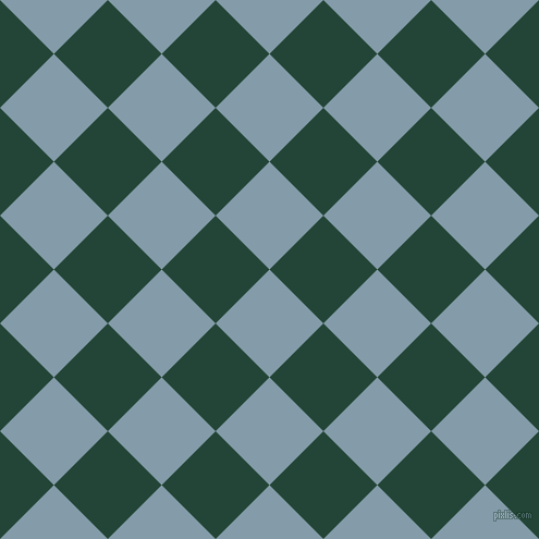 45/135 degree angle diagonal checkered chequered squares checker pattern checkers background, 70 pixel squares size, Bali Hai and Burnham checkers chequered checkered squares seamless tileable