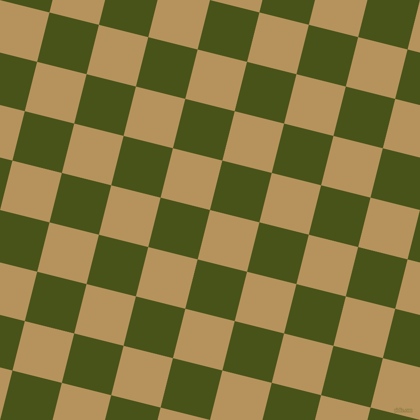 76/166 degree angle diagonal checkered chequered squares checker pattern checkers background, 100 pixel squares size, Barley Corn and Verdun Green checkers chequered checkered squares seamless tileable