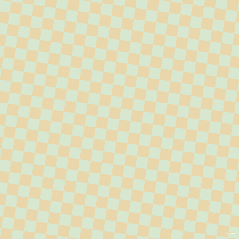 82/172 degree angle diagonal checkered chequered squares checker pattern checkers background, 46 pixel square size, Beeswax and Peppermint checkers chequered checkered squares seamless tileable