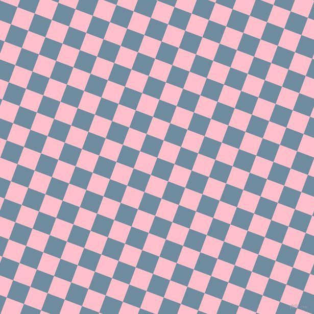 69/159 degree angle diagonal checkered chequered squares checker pattern checkers background, 36 pixel squares size, , Bermuda Grey and Pink checkers chequered checkered squares seamless tileable