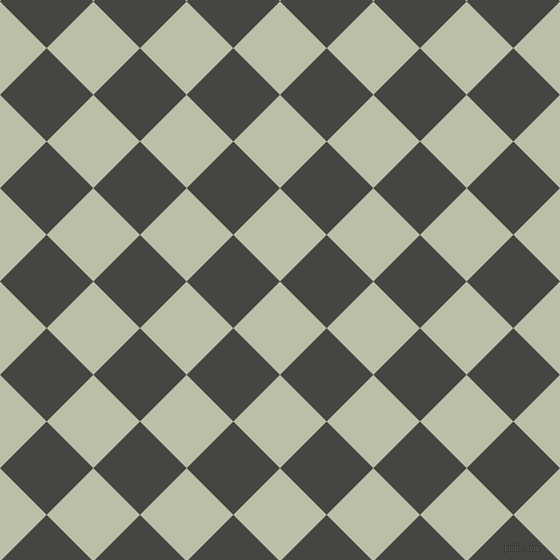 45/135 degree angle diagonal checkered chequered squares checker pattern checkers background, 66 pixel square size, , Beryl Green and Tuatara checkers chequered checkered squares seamless tileable