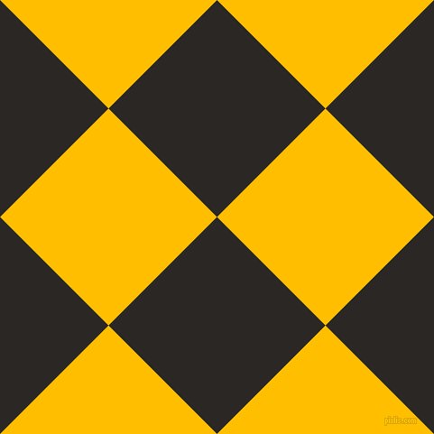 45/135 degree angle diagonal checkered chequered squares checker pattern checkers background, 170 pixel squares size, Bokara Grey and Amber checkers chequered checkered squares seamless tileable