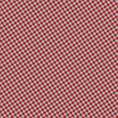 79/169 degree angle diagonal checkered chequered squares checker pattern checkers background, 9 pixel squares size, Bombay and Brown checkers chequered checkered squares seamless tileable