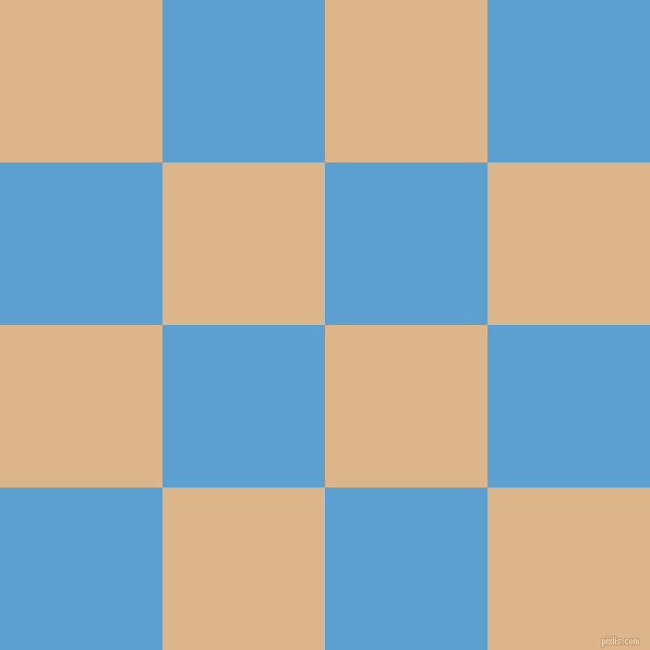 checkered chequered squares checkers background checker pattern, 149 pixel squares size, Brandy and Picton Blue checkers chequered checkered squares seamless tileable