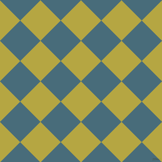 45/135 degree angle diagonal checkered chequered squares checker pattern checkers background, 121 pixel squares size, , Brass and Bismark checkers chequered checkered squares seamless tileable